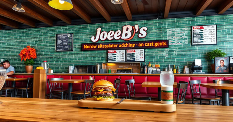 Joey B’s Food & Drink Concord Menu With Prices For 2026