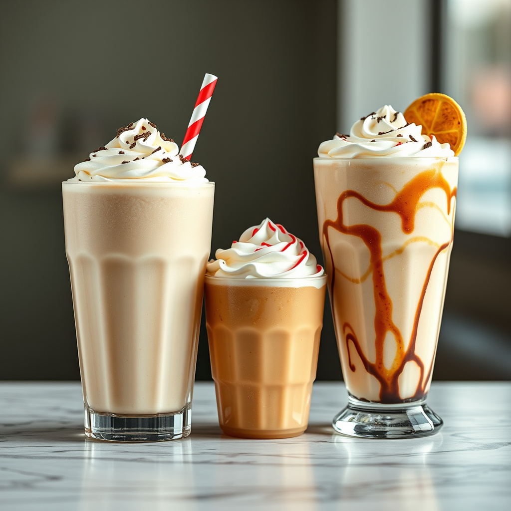 Jamocha & Classic Milkshakes
