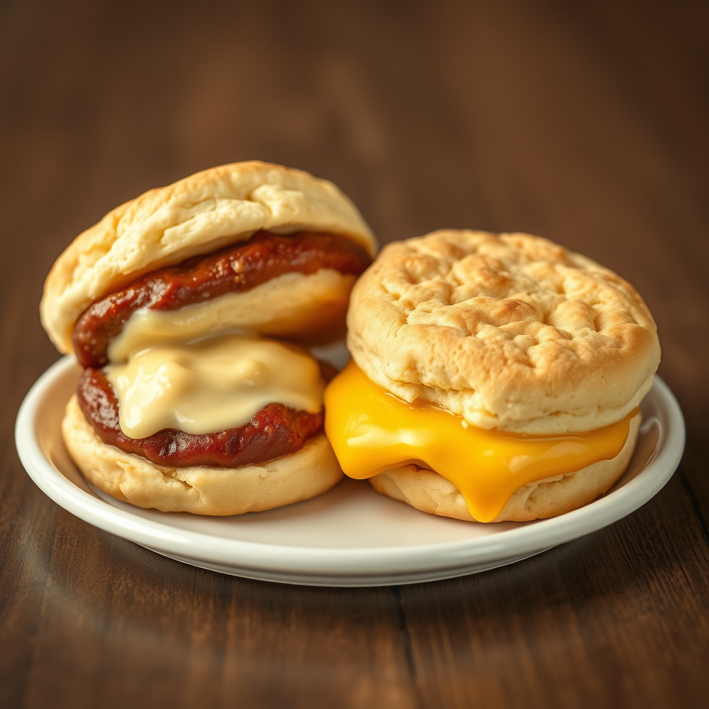 Sausage & Breakfast Biscuits