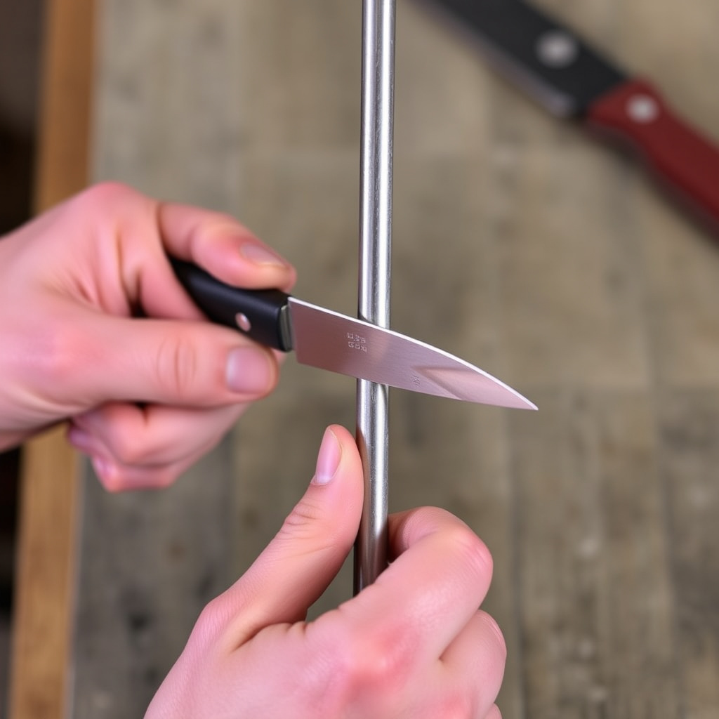 Using Honing Rods to Maintain Sharpness