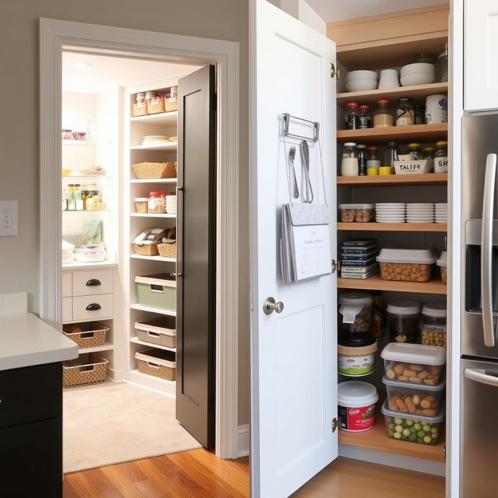 Organizing Different Types of Kitchen Pantries