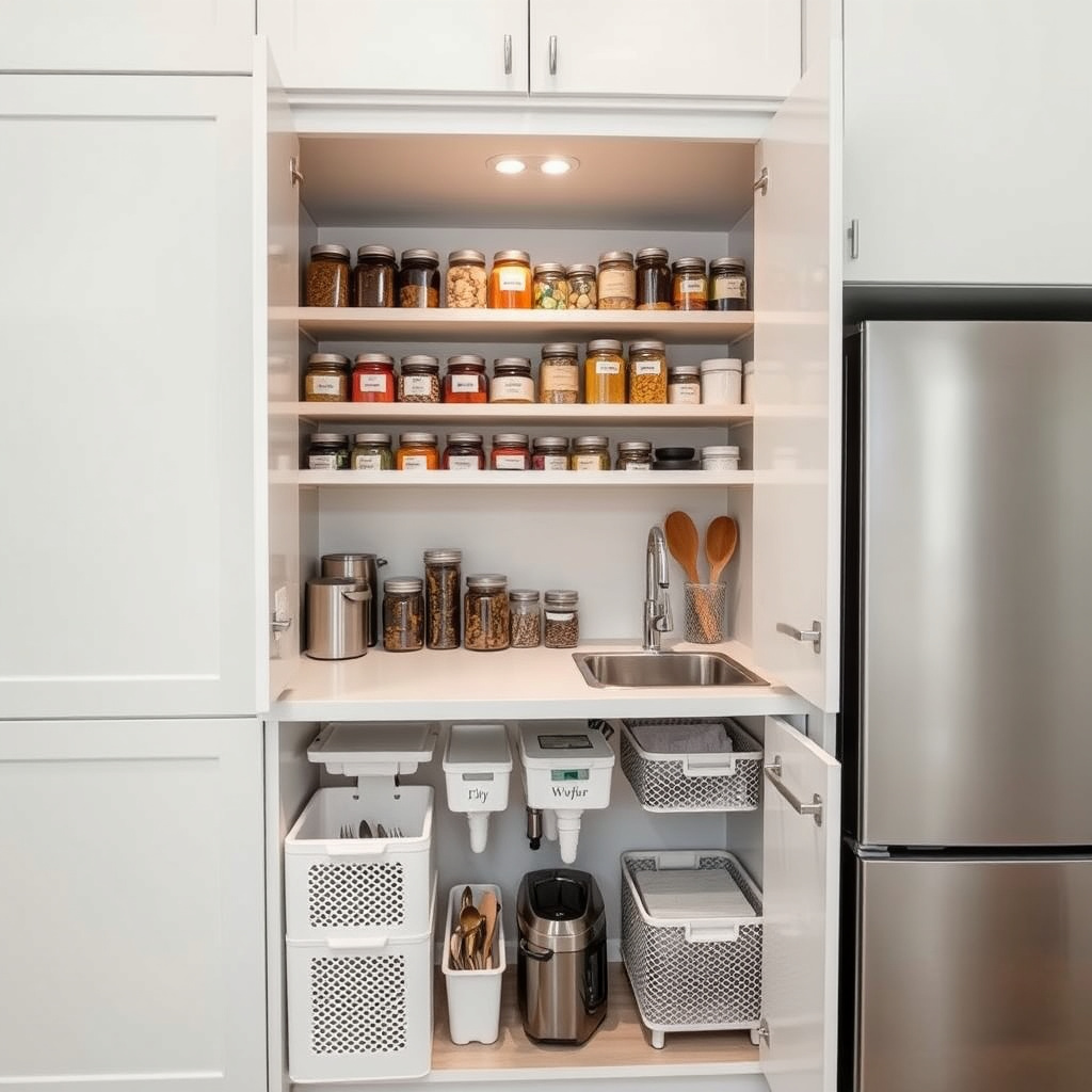 Incorporating Small Kitchen Storage Solutions