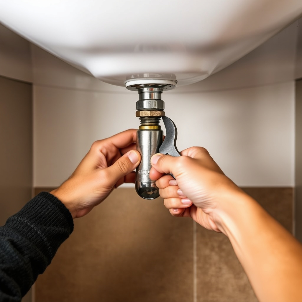 Removing the Old Kitchen Faucet