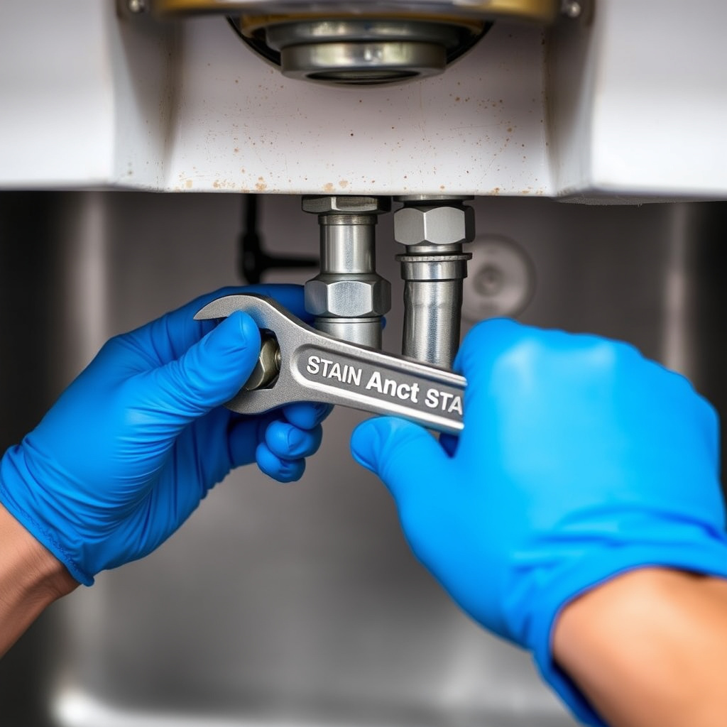 Removing the Old Kitchen Faucet