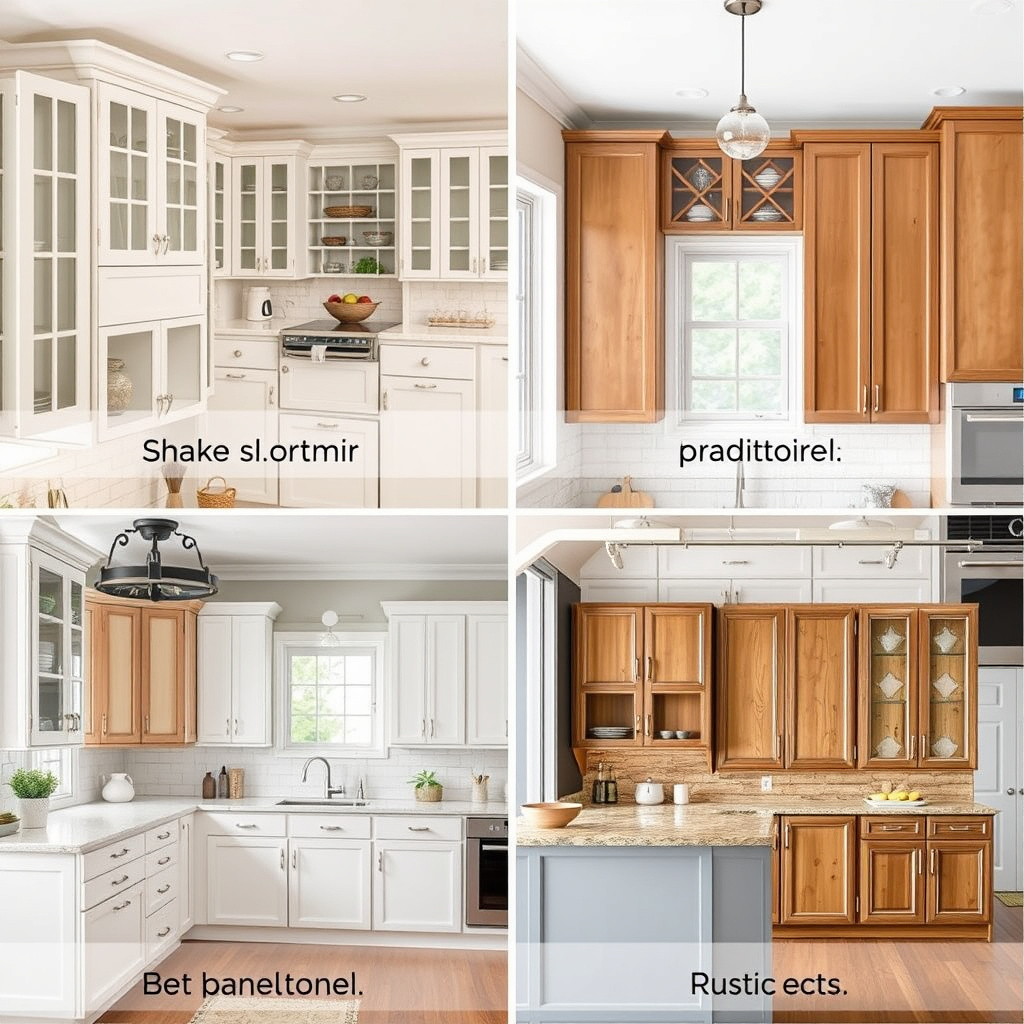 Comparing Cabinet Styles and Their Influence on Cost