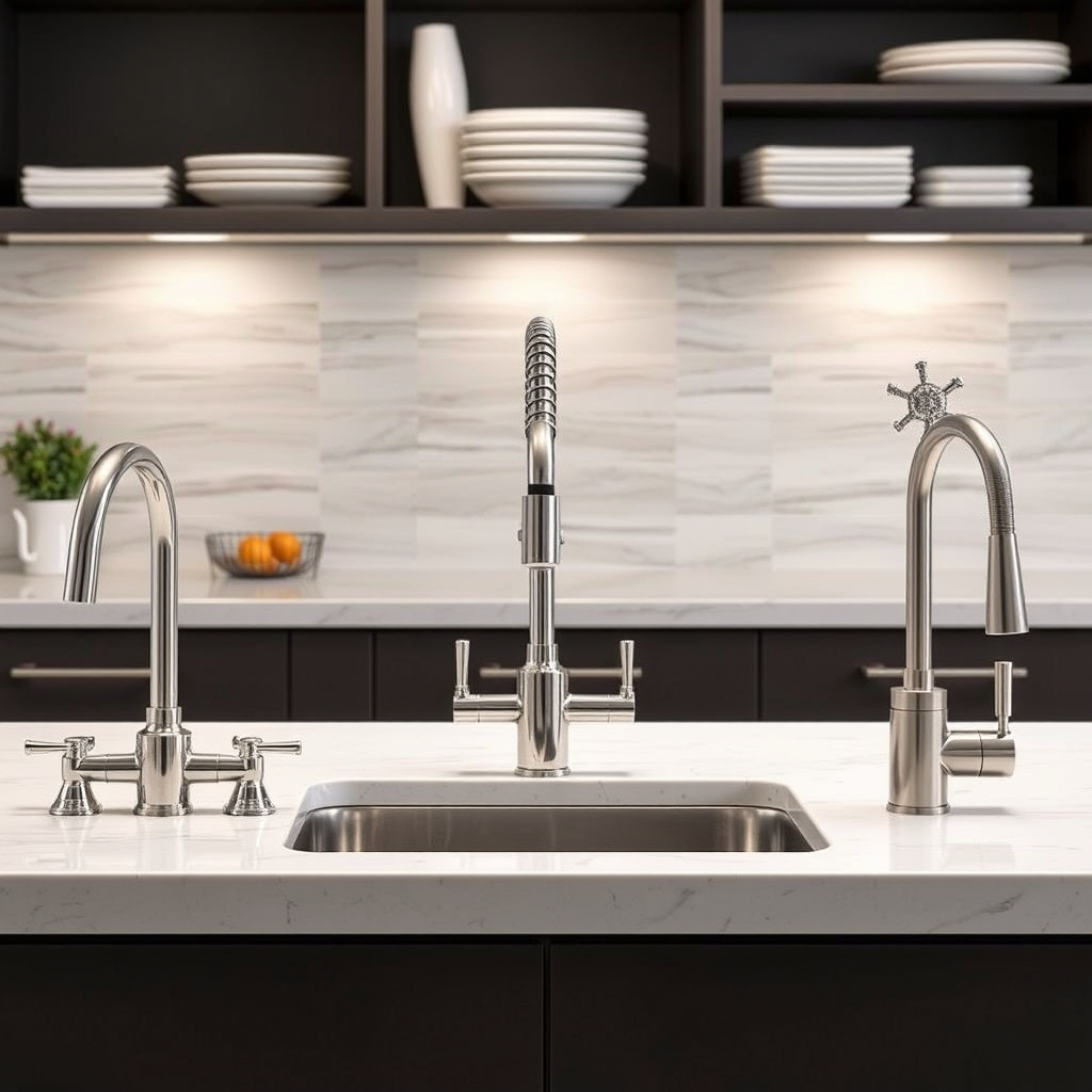 Considerations for Different Kitchen Faucet Types