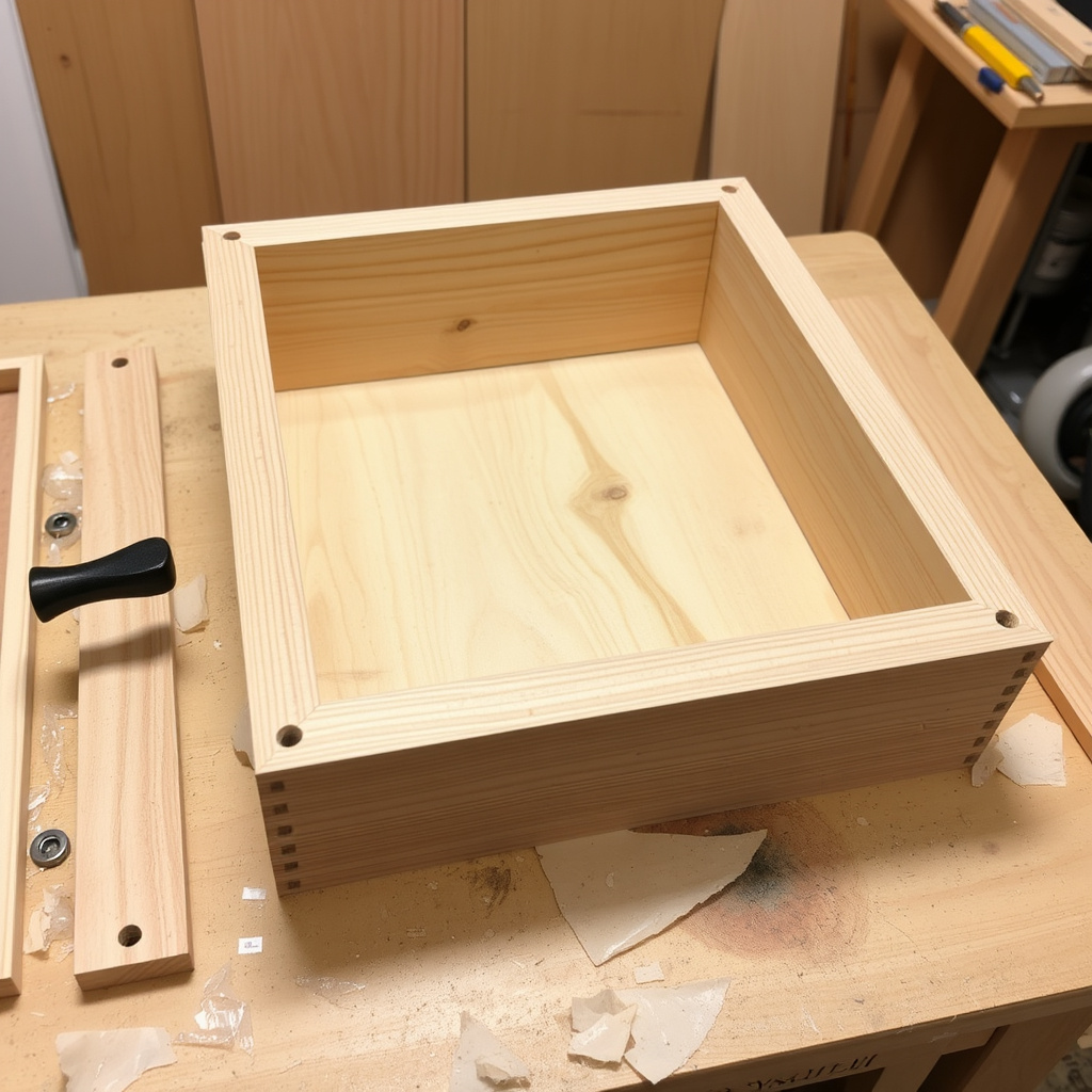 Cutting and Assembling Cabinet Boxes