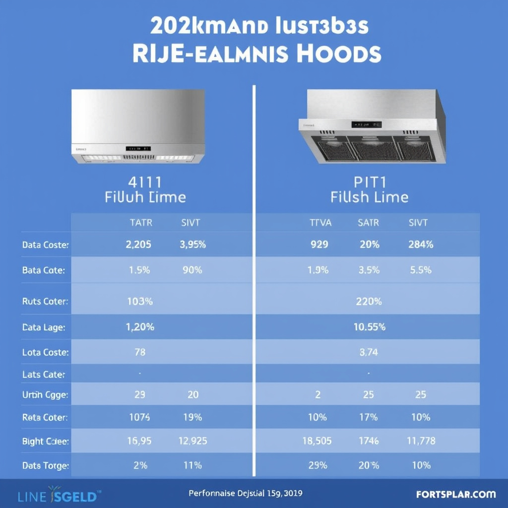 Comparing the 486 Gelyney Kitchen Exhaust Hood to Alternatives