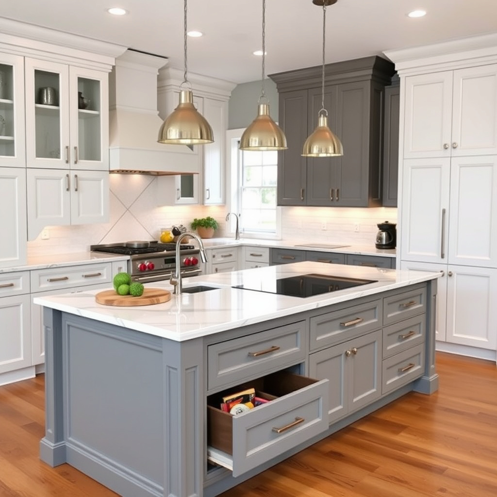 Popular Kitchen Island Features and Their Cost Impact