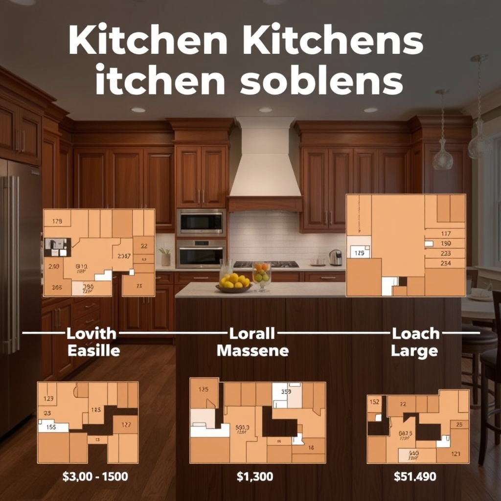 Kitchen Cabinet Replacement Cost by Kitchen Size
