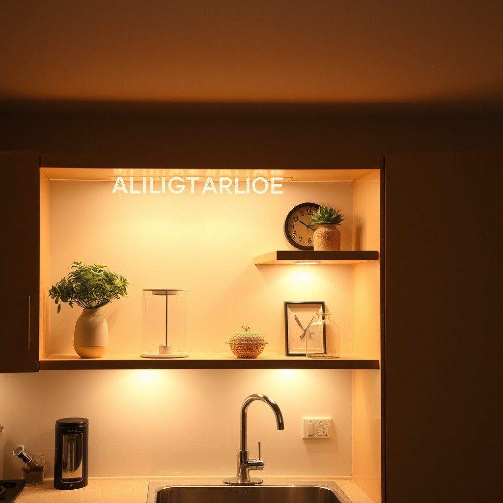 Lighting Options for Above Kitchen Cabinets