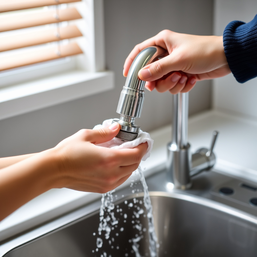 Step-by-Step Cleaning Process for Kitchen Faucet Head