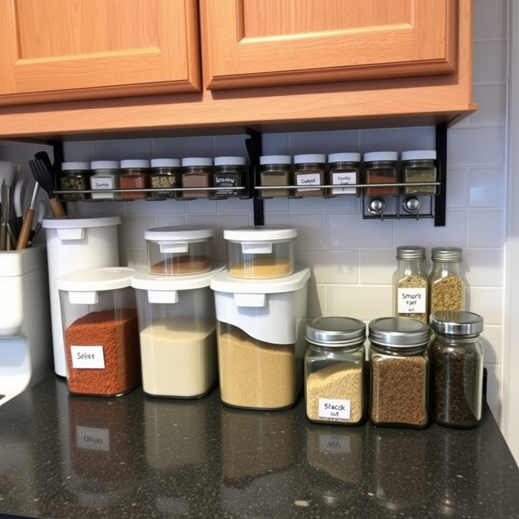 Organizing Essentials to Maintain a Tidy Counter