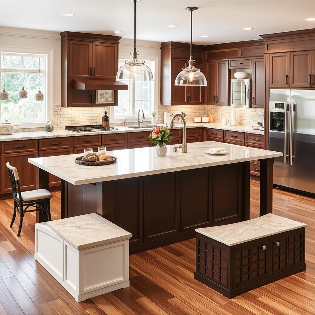 Size and Shape's Influence on Kitchen Island Cost