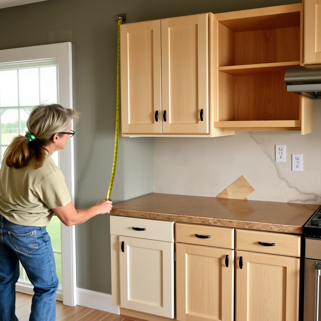 How to Measure for Upper Kitchen Cabinets