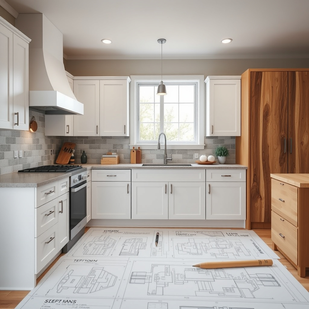 Upper Kitchen Cabinet Depth and Kitchen Renovation Costs