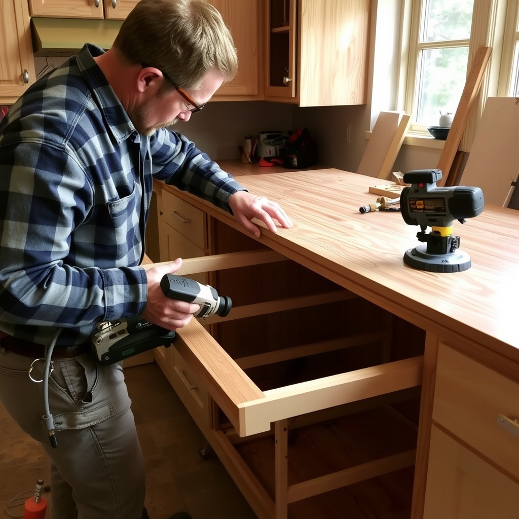 Installation Techniques for Kitchen Cabinet Refacing