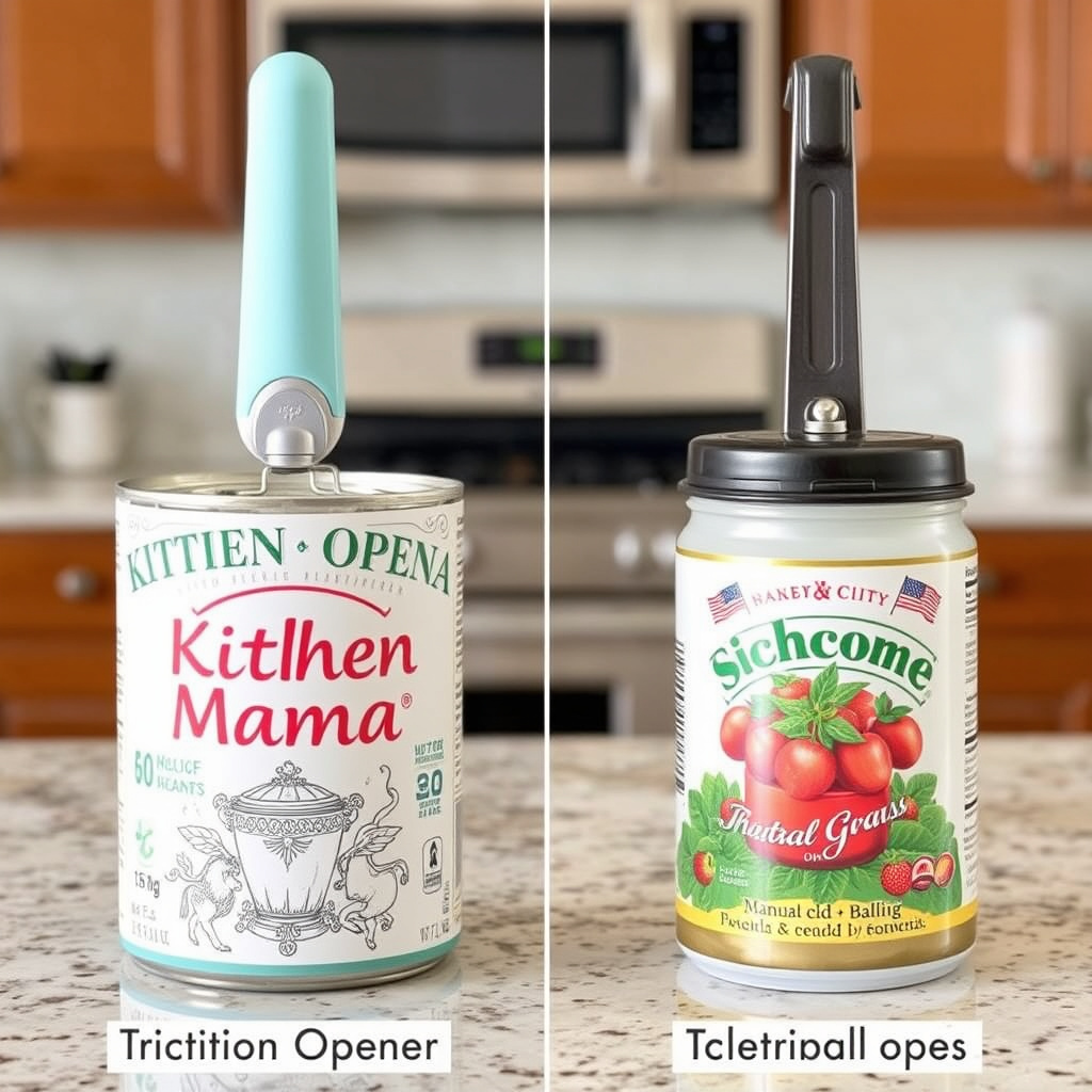 Comparing Kitchen Mama to Other Manual Can Openers