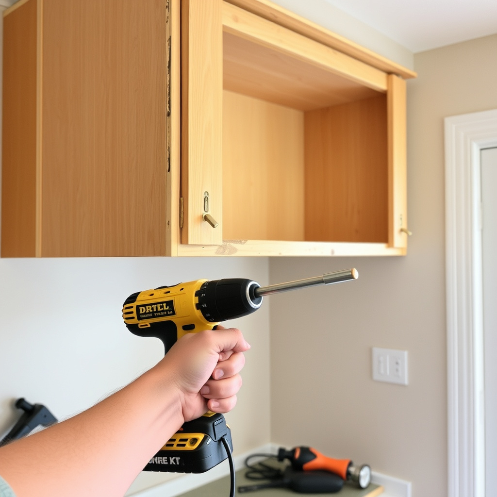 How to Remove Kitchen Cabinets Safely and Efficiently 5 Removing Upper Kitchen Cabinets
