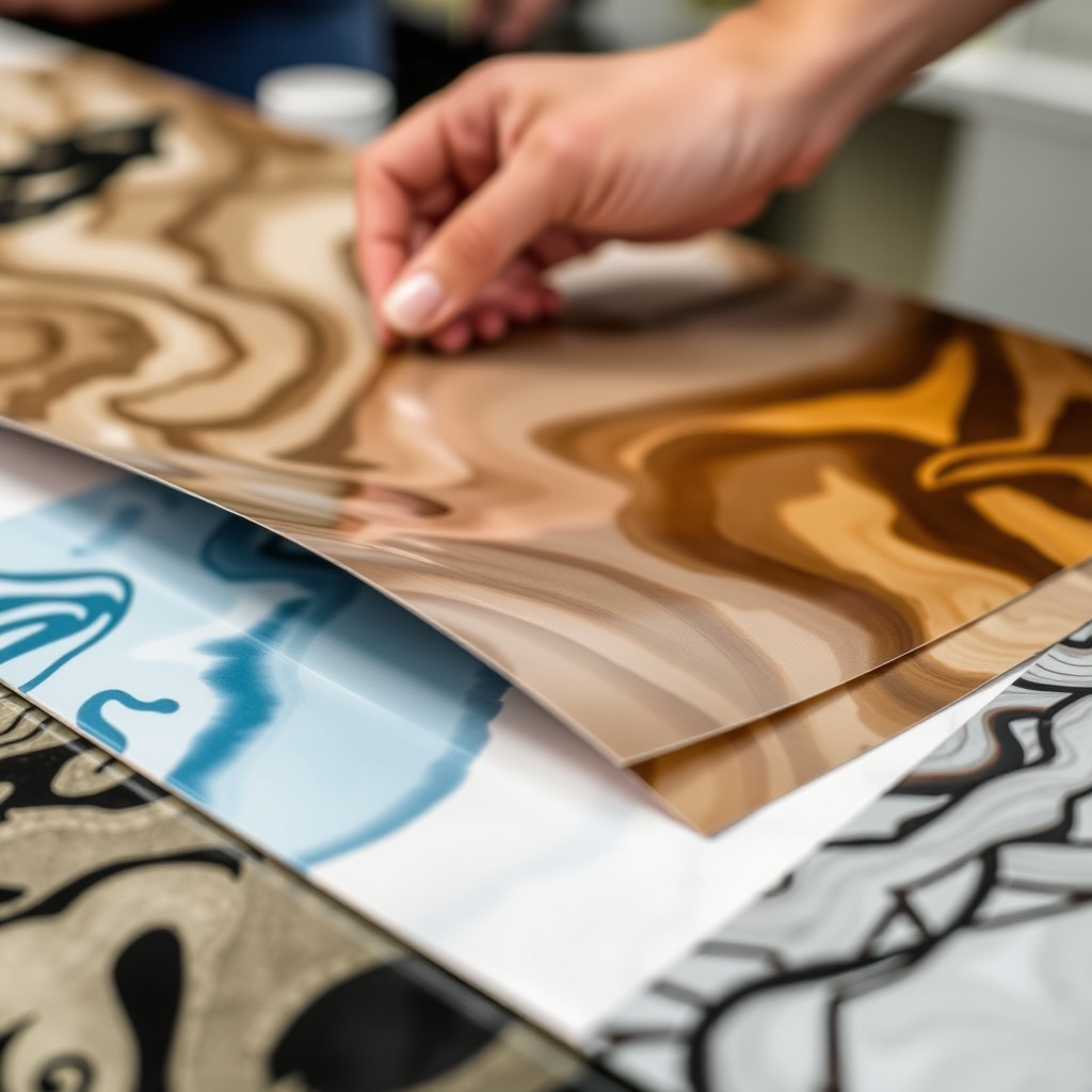 Choosing the Right Vinyl Wrap for Your Kitchen Cabinets
