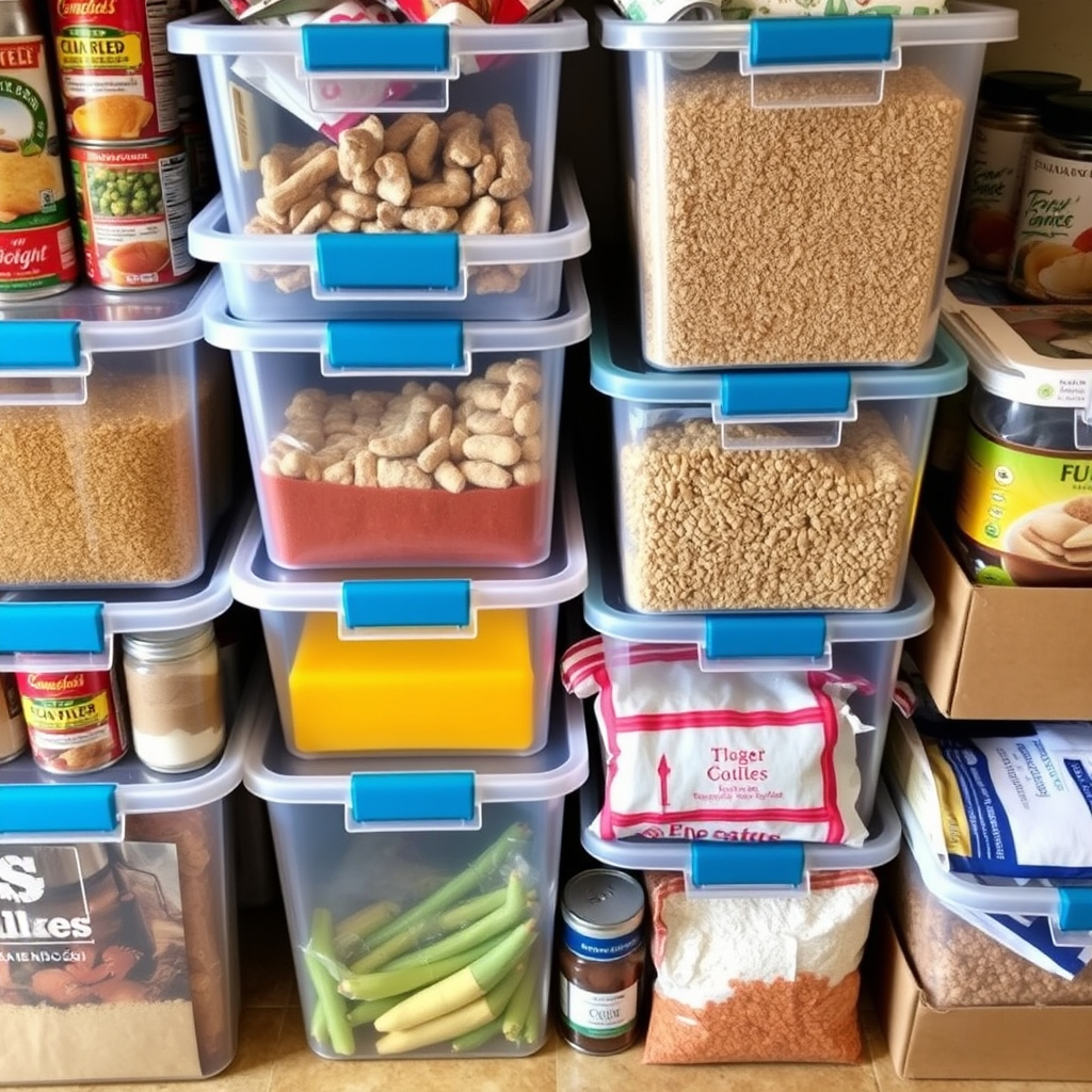 Handling Pantry Items and Food Storage
