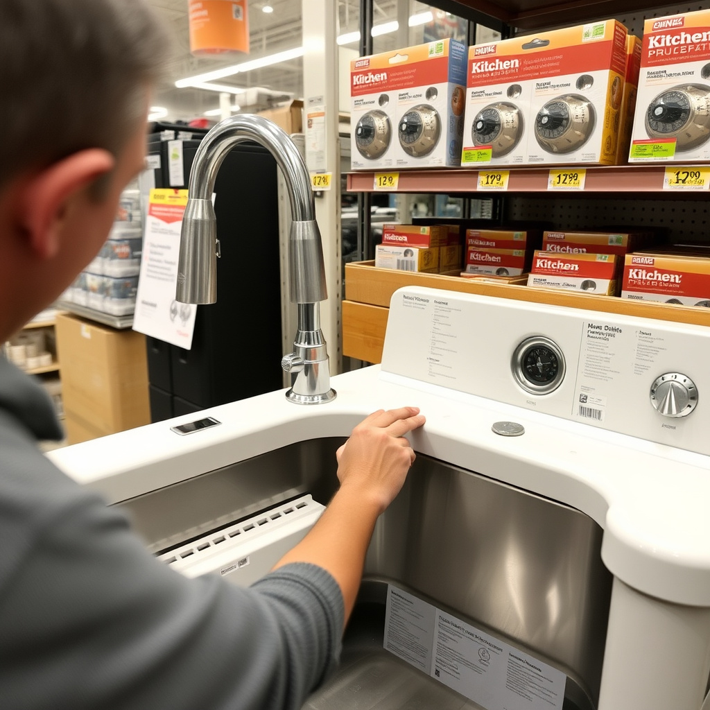 Using Kitchen Sink Dimensions for Purchase