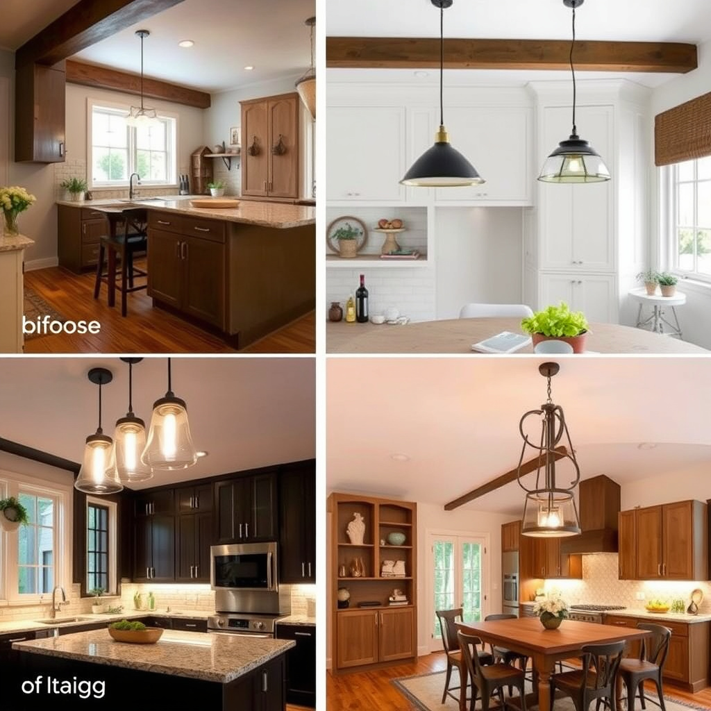 Design Styles and Lighting Choices for Kitchens