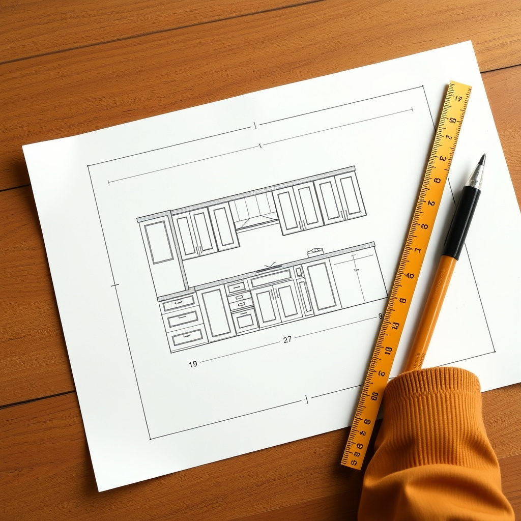 How to Measure Kitchen Cabinets Accurately for Your Remodel 11 Using Measurements for Kitchen Remodel Planning