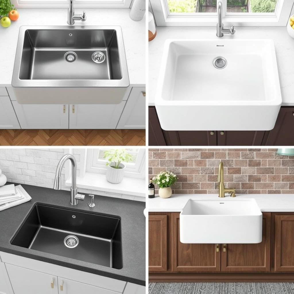 Common Kitchen Sink Styles and Their Measuring Differences
