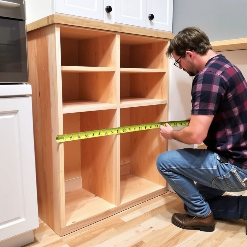 Installation and Measuring for Base Cabinet Height