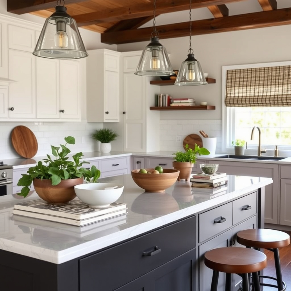 Decorative Touches to Personalize Your Kitchen Island