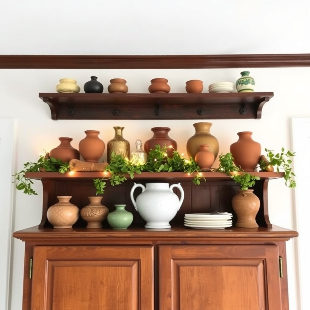 Creative Decoration Ideas to Enhance Kitchen Cabinet Tops