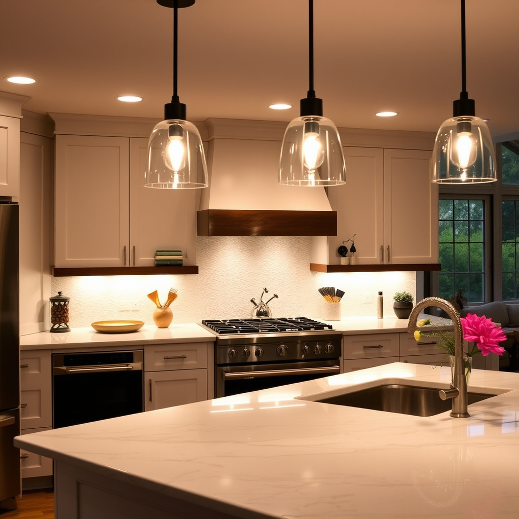 Lighting Choices that Complement How to Decorate a Kitchen