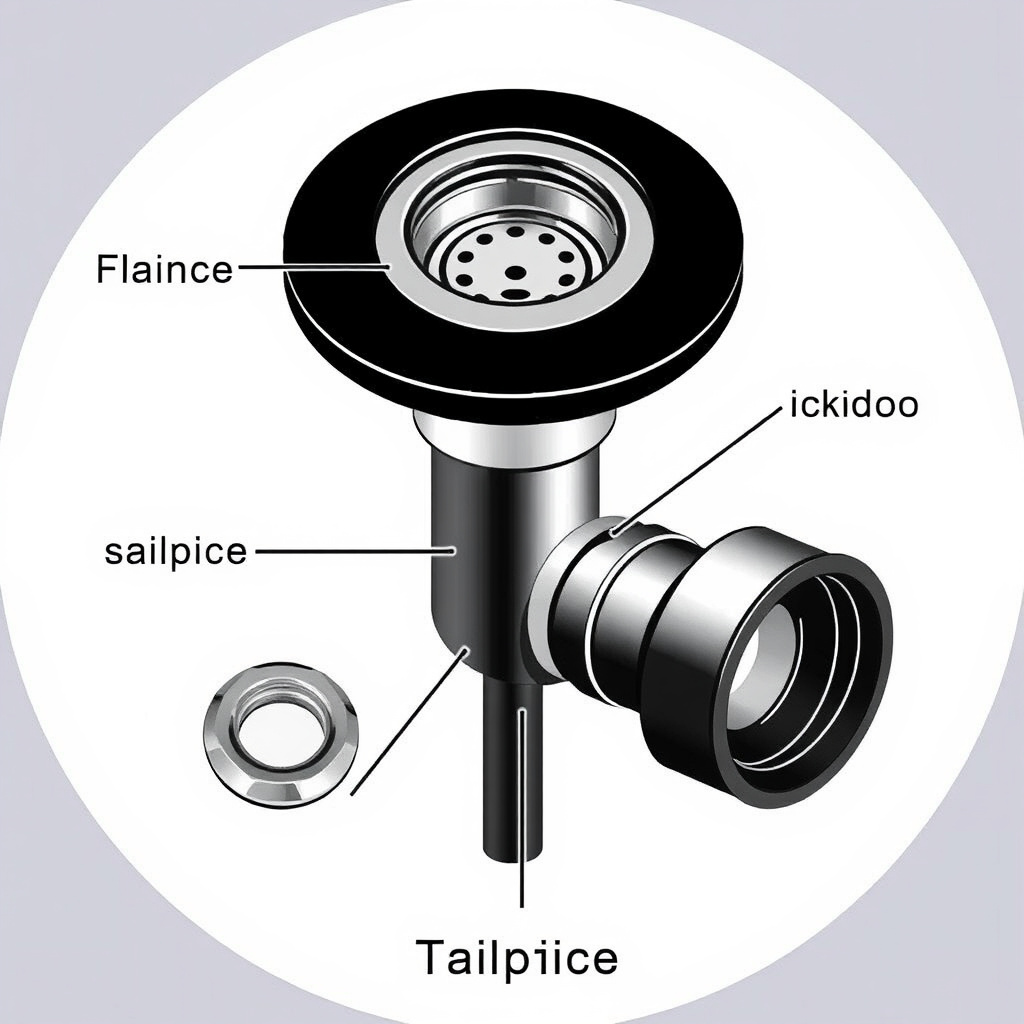 How to Replace Kitchen Sink Drain: A Step-by-Step DIY Guide 2 Understanding Kitchen Sink Drain Components