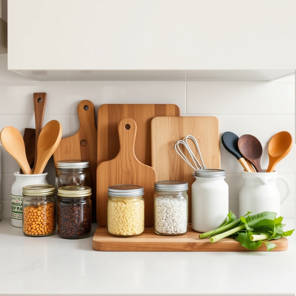 How to Accessorize a Kitchen Counter for Style and Functionality 2 Choosing Functional Accessories for Your Kitchen Counter