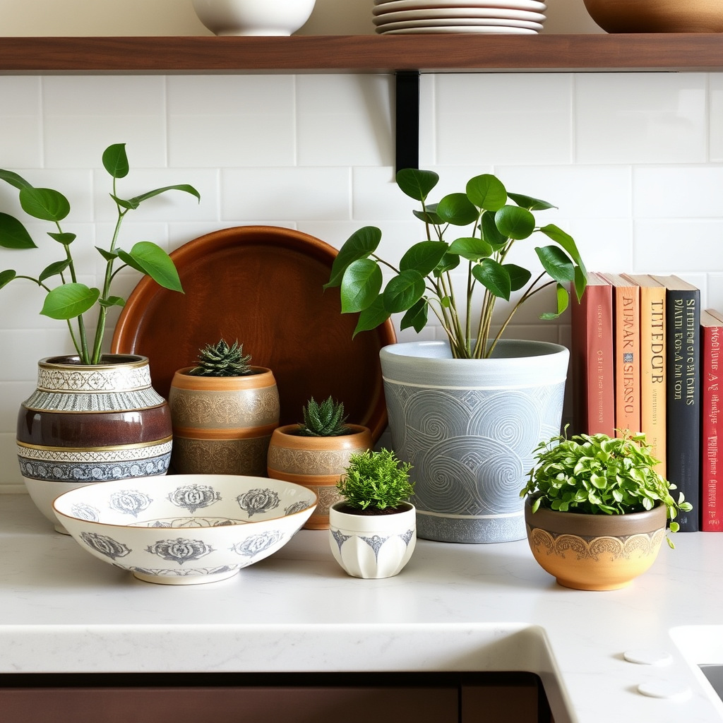 How to Accessorize a Kitchen Counter for Style and Functionality 5 Incorporating Decorative Elements on Your Kitchen Counter