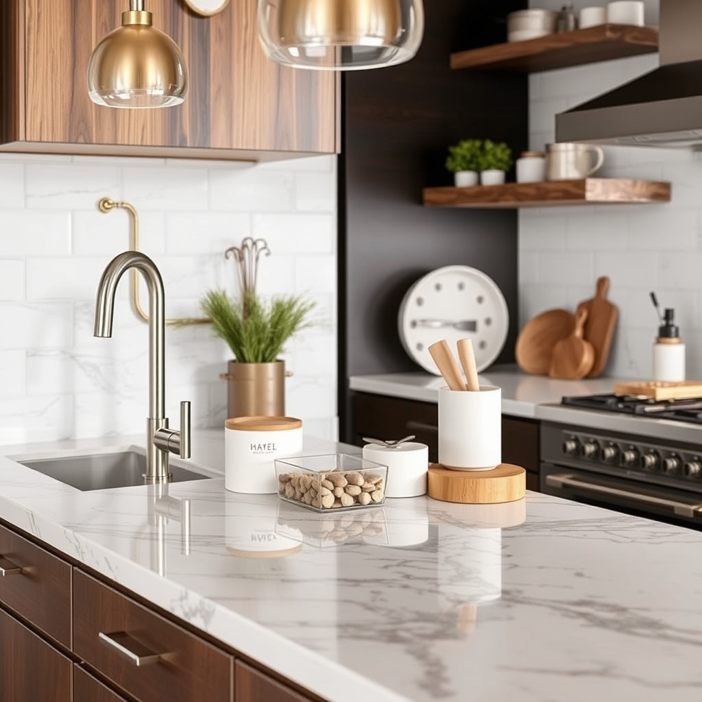 How to Accessorize a Kitchen Counter for Style and Functionality 9 Choosing Materials and Colors to Match Your Kitchen