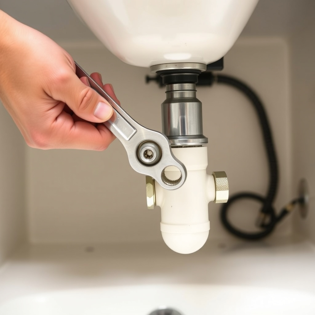 Removing the Old Kitchen Faucet