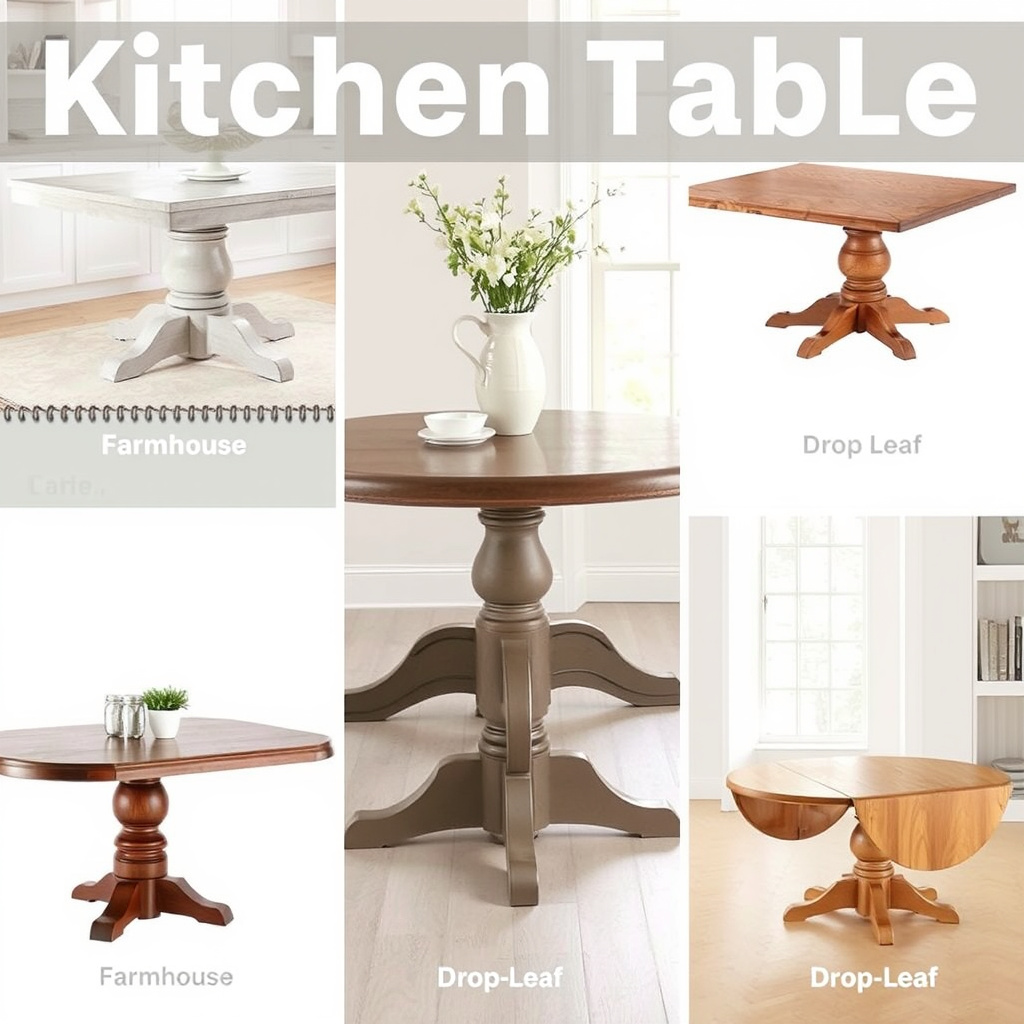 How Tall Is a Kitchen Table? Finding the Perfect Height for Your Space 8 Popular Kitchen Table Styles and Their Heights