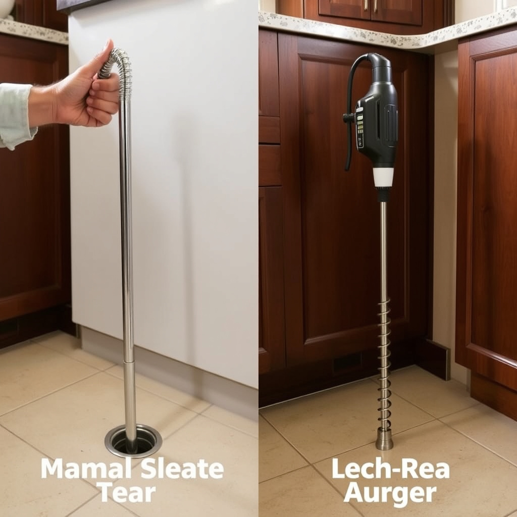 Choosing Between Manual and Electric Drain Snakes