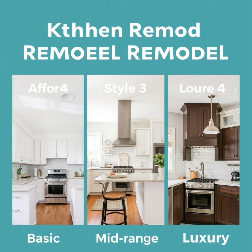Budgeting for Kitchen Remodel Types