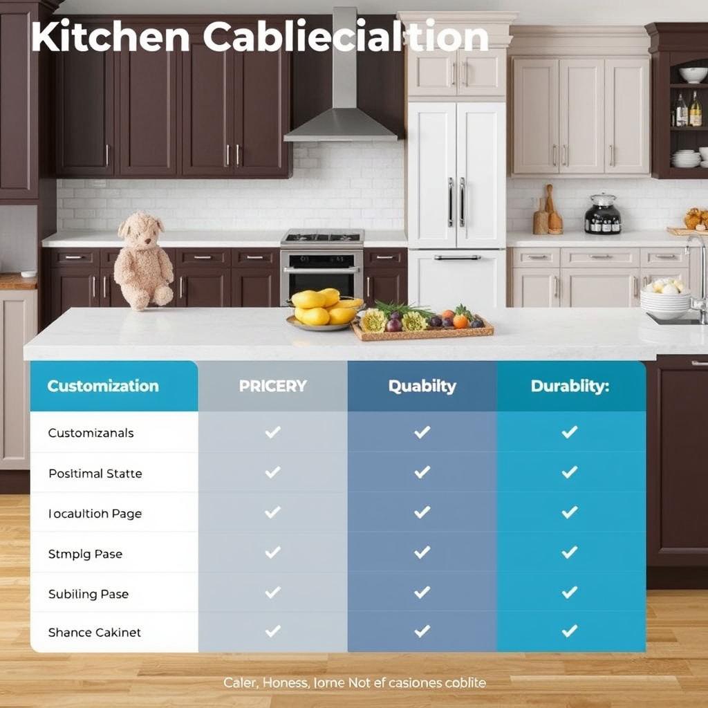 Comparing Main Cabinet Categories