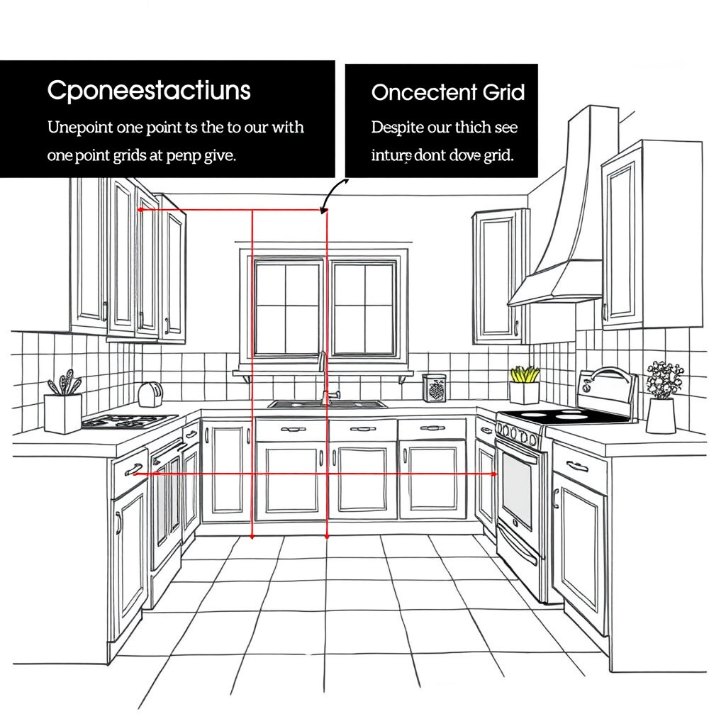 How to Draw a Kitchen: A Step-by-Step Guide for Beginners 9 Applying Perspective and Proportion