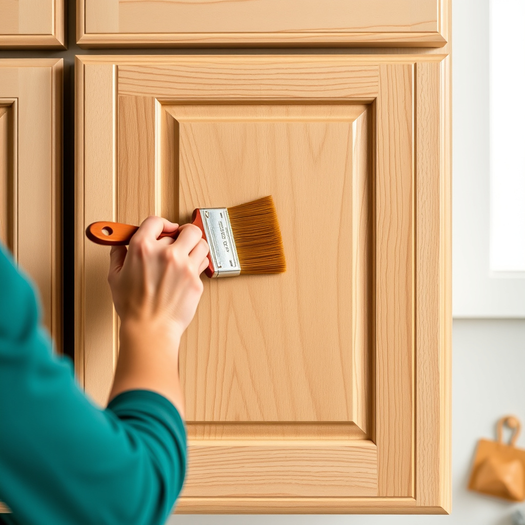 How to Restain Kitchen Cabinets: A Step-by-Step Guide for a Fresh Look 8 Applying Stain and Sealer to Kitchen Cabinets