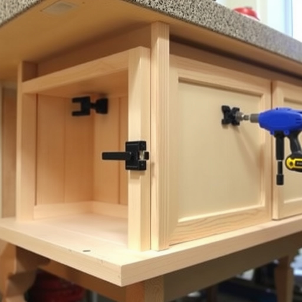 How to Install Kitchen Base Cabinets: A Step-by-Step Guide 8 Aligning and Securing Additional Base Cabinets