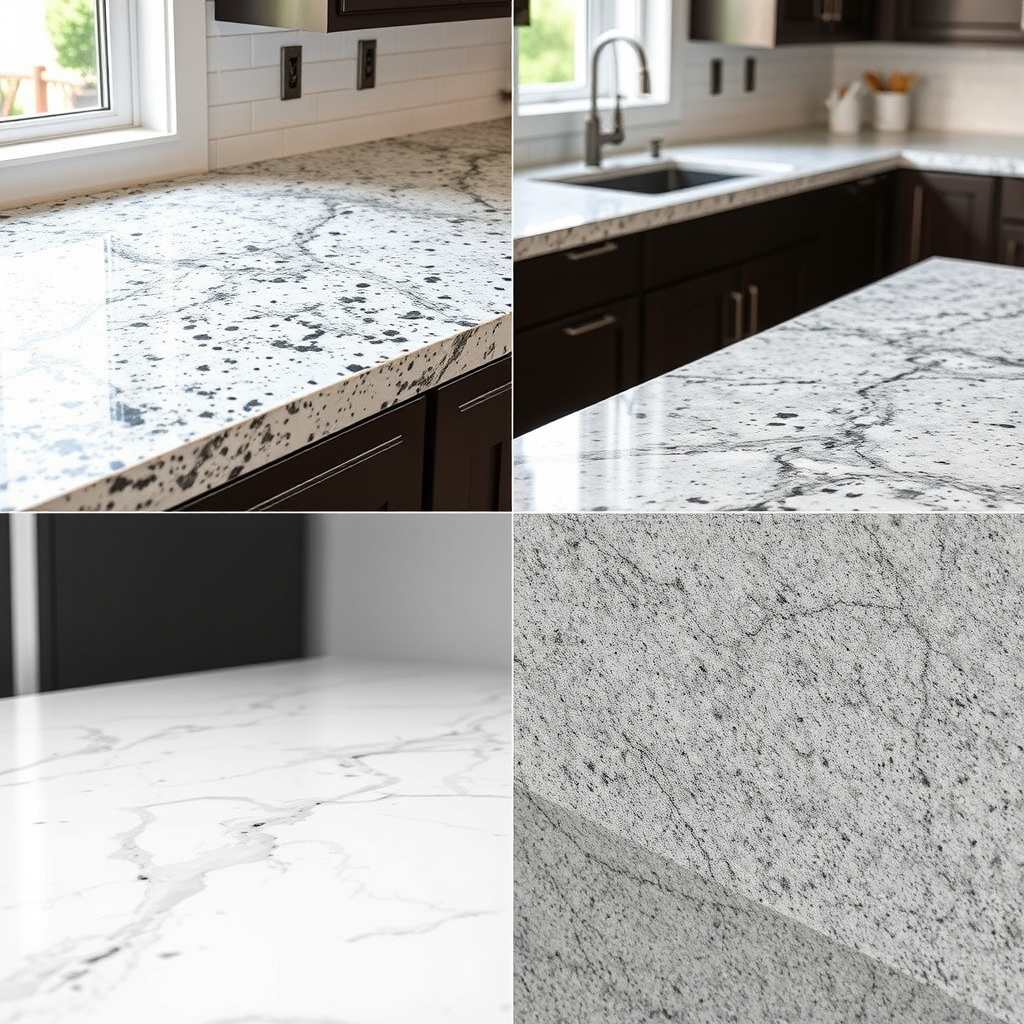 Countertop Materials and How They Affect Height Choices