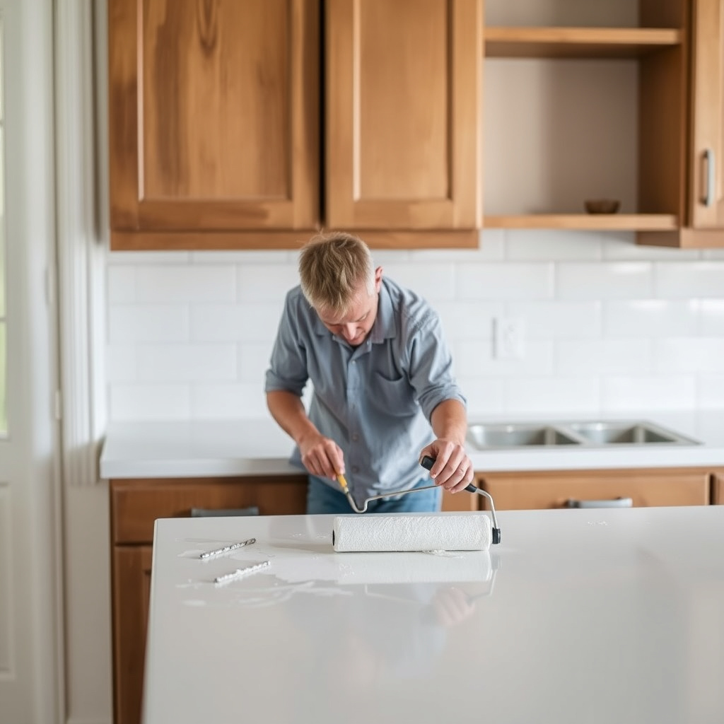 Step-by-Step Painting Process for Kitchen Countertops