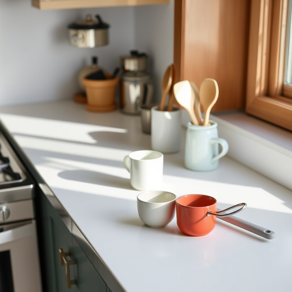 Curing and Maintaining Painted Kitchen Countertops