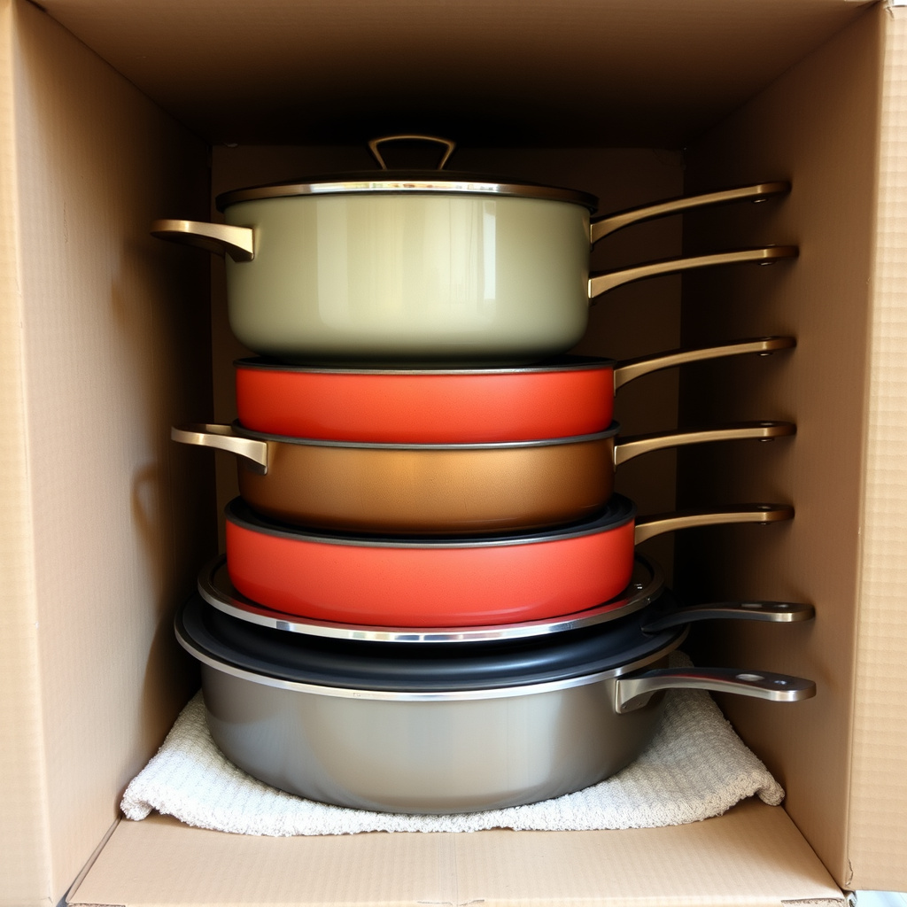 How to Pack Kitchen Items Safely and Efficiently for Moving 8 Organizing and Packing Cookware and Appliances
