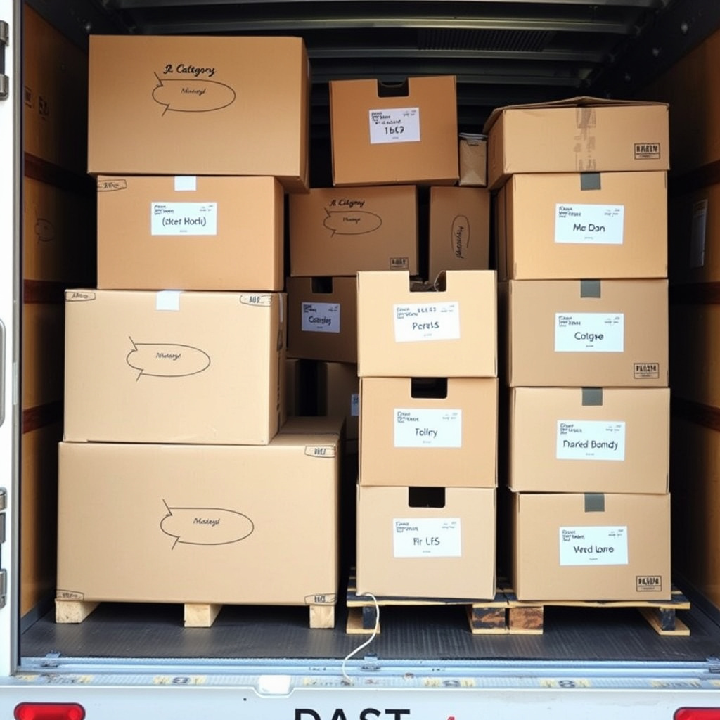 How to Pack Kitchen Items Safely and Efficiently for Moving 10 Labeling and Loading Kitchen Boxes for Moving Day